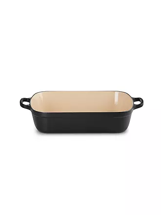 LE CREUSET | Plat à rôtir rectangulaire en fonte 33cm/4,9l SIGNATURE Noir | 